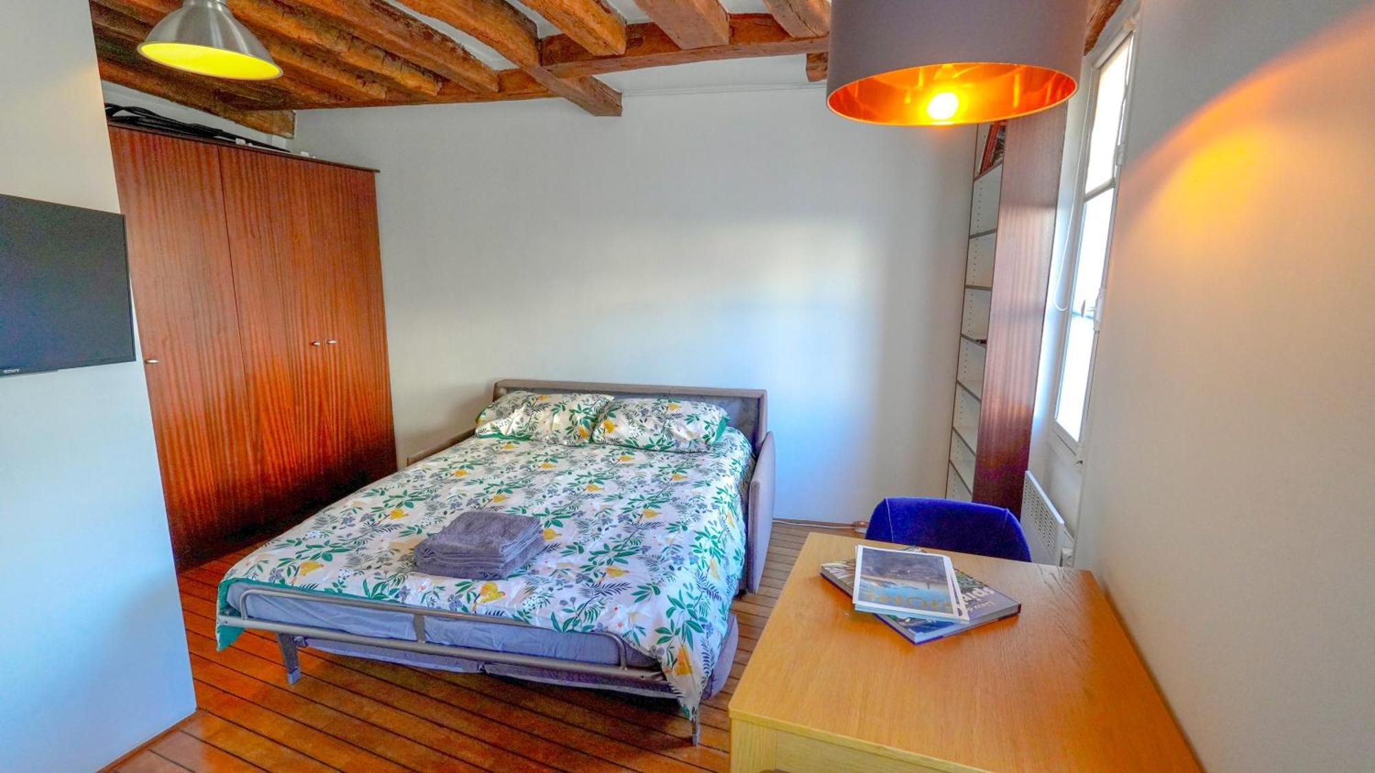 Romantic Studio At Quartier Latin Paris Exterior foto
