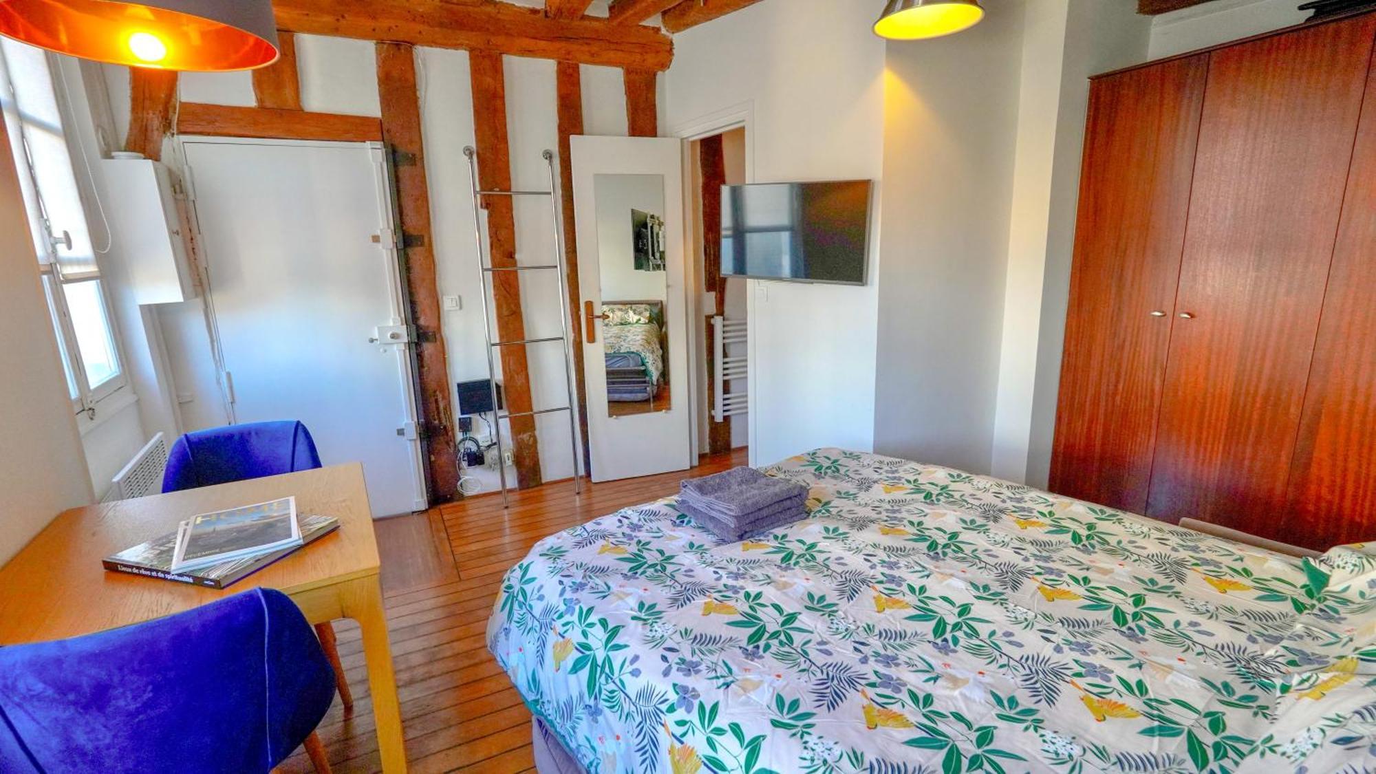 Romantic Studio At Quartier Latin Paris Exterior foto